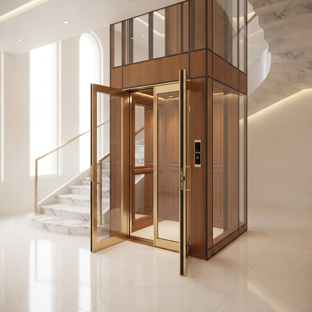 Home and Bungalow Elevator — cabin frame